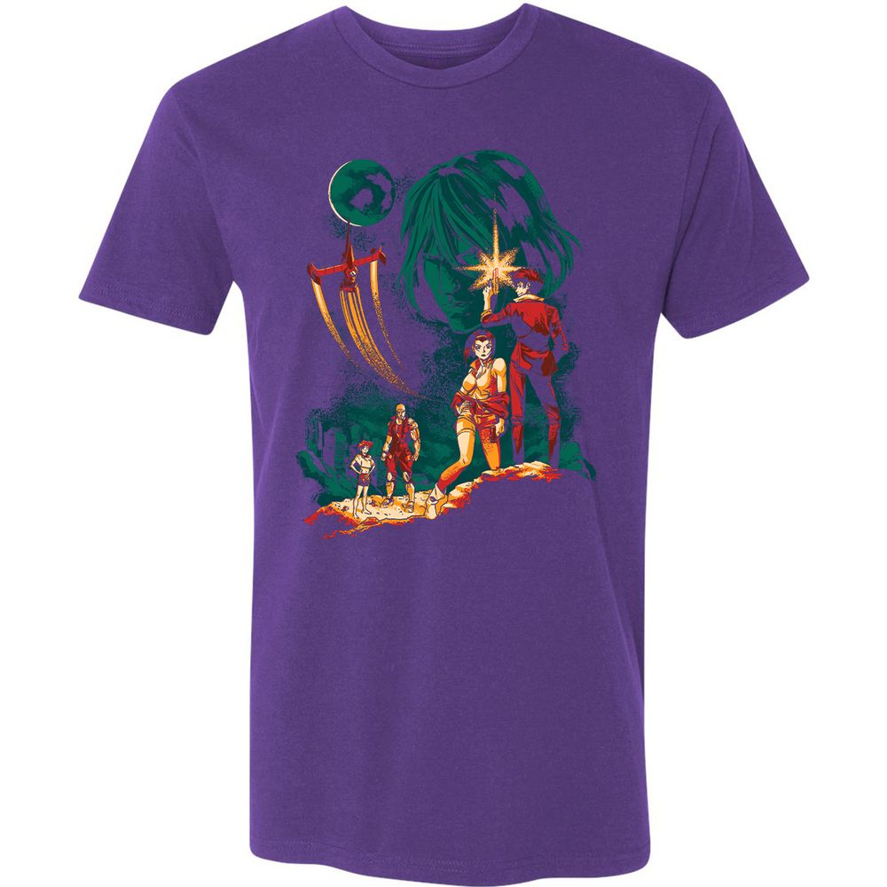 Premium Unisex T-Shirt - JHZNAR64 - Purple Rush - 7