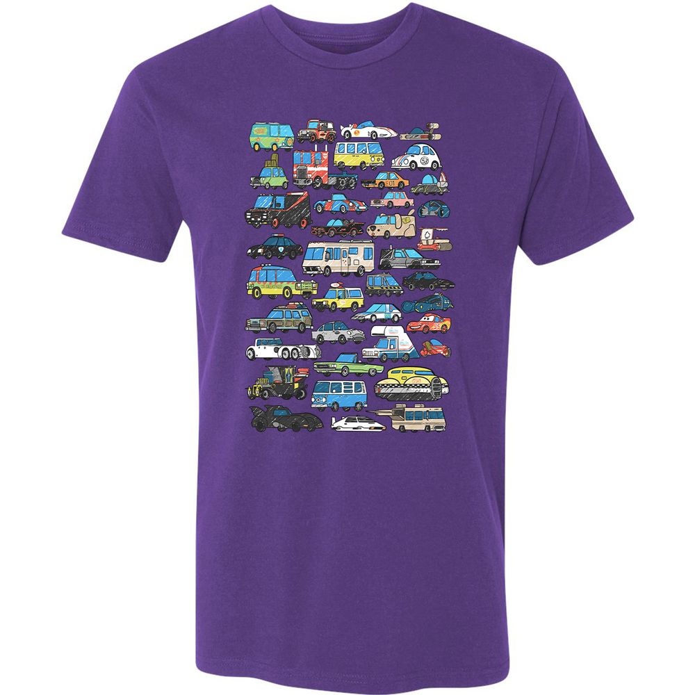 Premium Unisex T-Shirt - 5FAWEAS9 - Purple Rush - 7