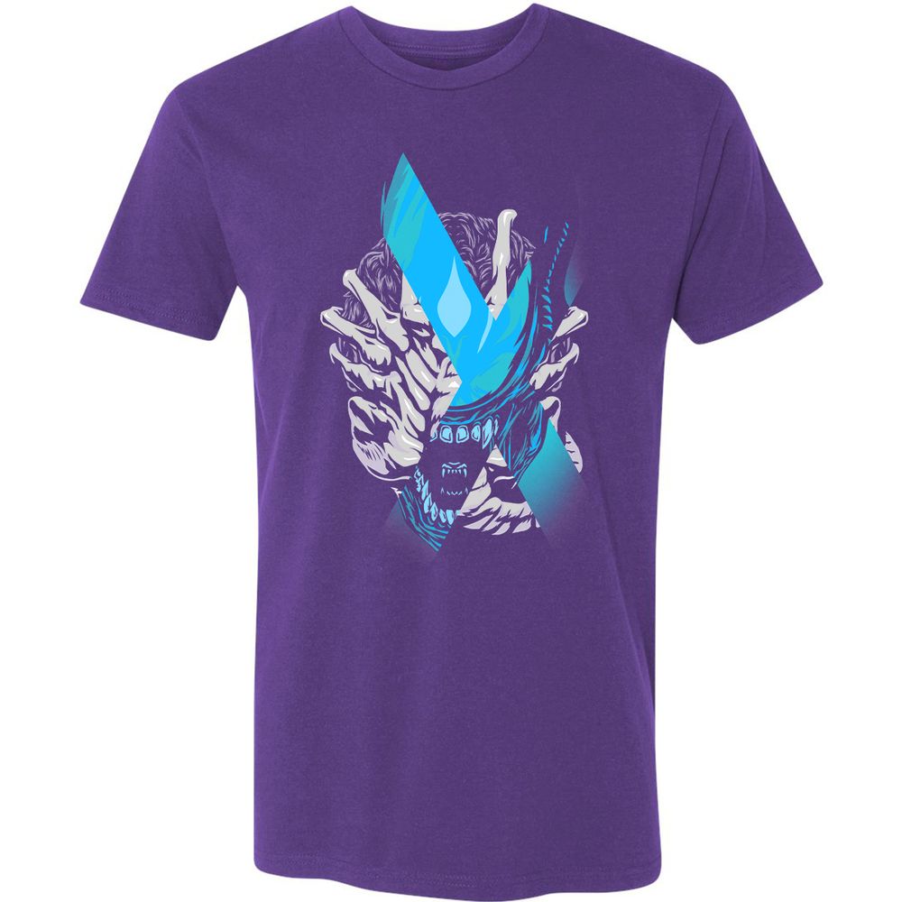 Premium Unisex T-Shirt - J1VFD867 - Purple Rush - 7
