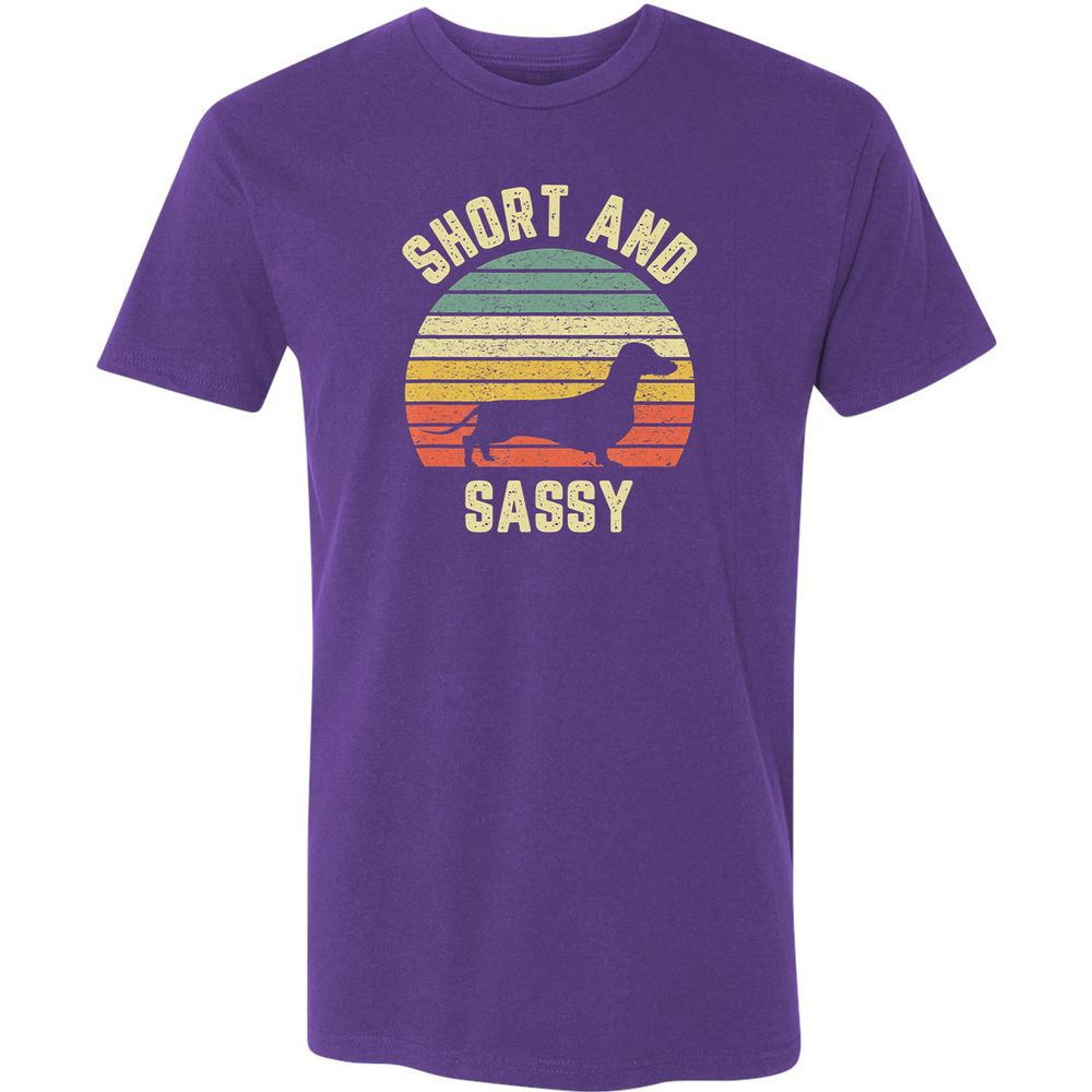 Premium Unisex T-Shirt - NR4V62KY - Purple Rush - 7