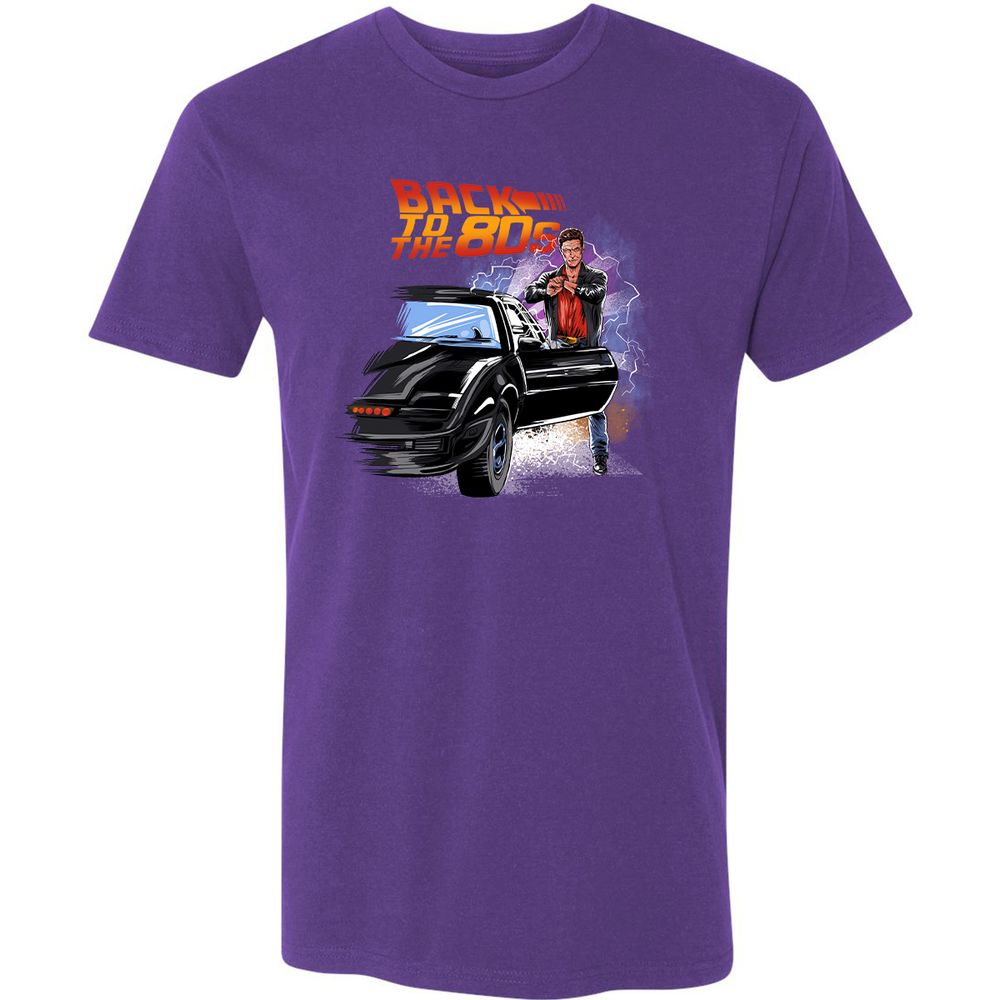 Premium Unisex T-Shirt - W59KRK2P - Purple Rush - 7
