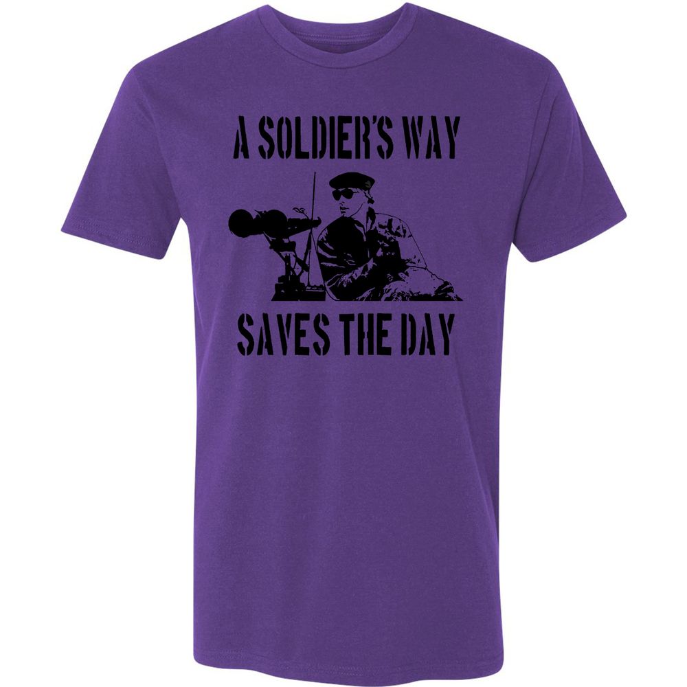 Premium Unisex T-Shirt - 5PT5FT4T - Purple Rush - 7