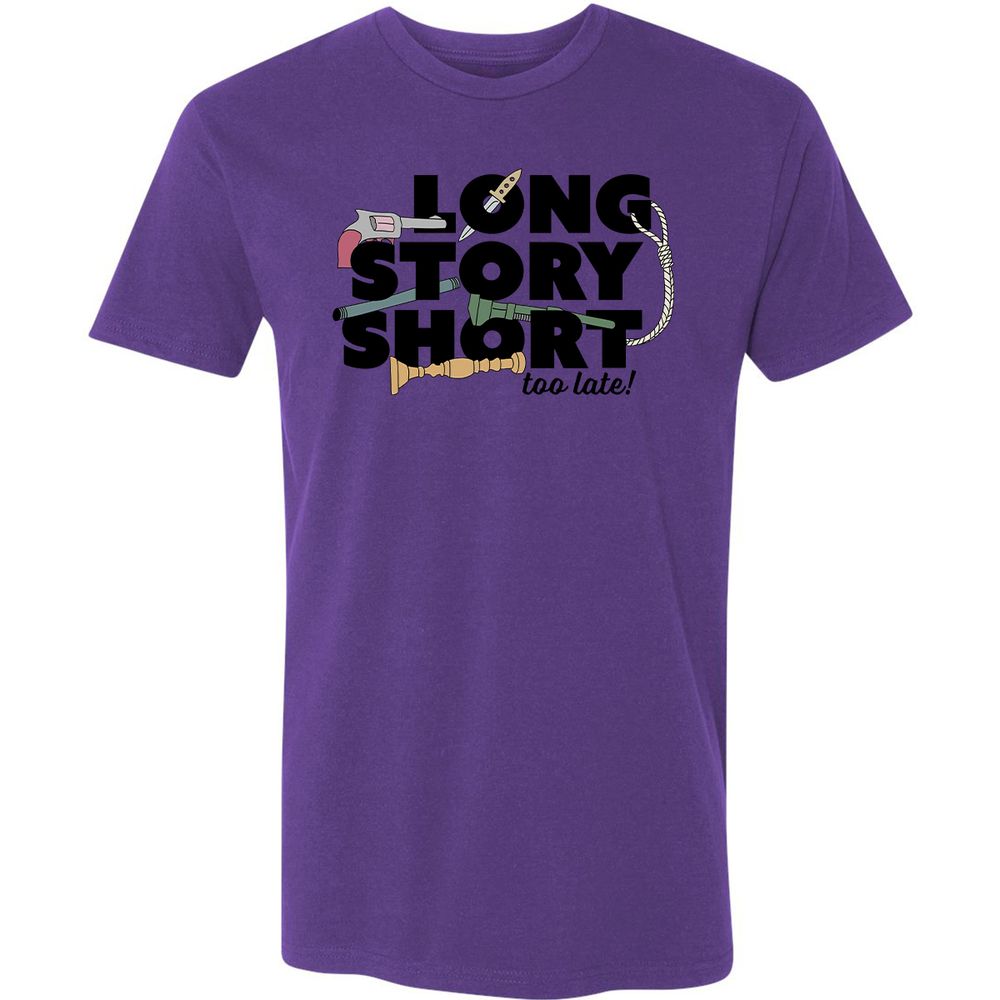 Premium Unisex T-Shirt - L1L6JXWV - Purple Rush - 7