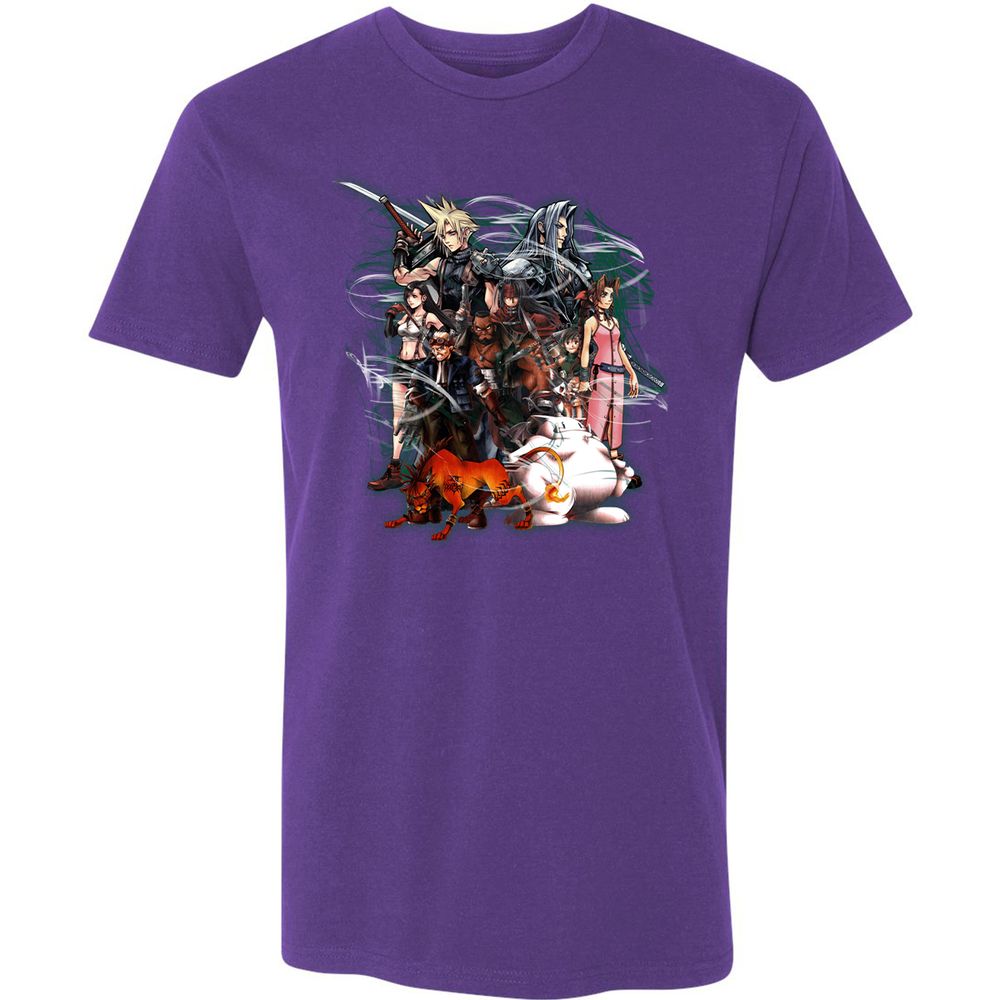 Premium Unisex T-Shirt - 6UCNY375 - Purple Rush - 7