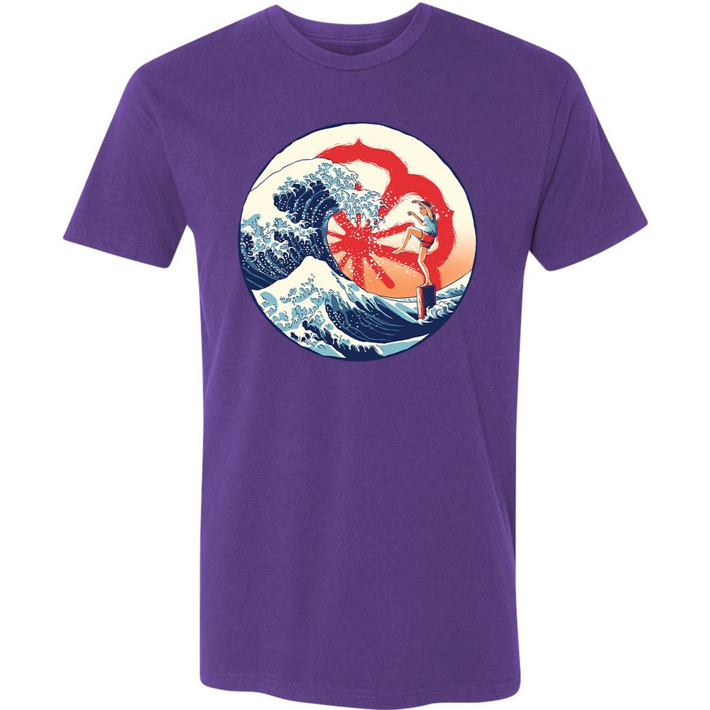 Premium Unisex T-Shirt - CZJ4B9LM - Purple Rush - 7
