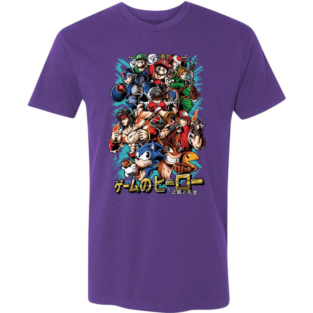 Premium Unisex T-Shirt - 18V9C5VG - Purple Rush - 7