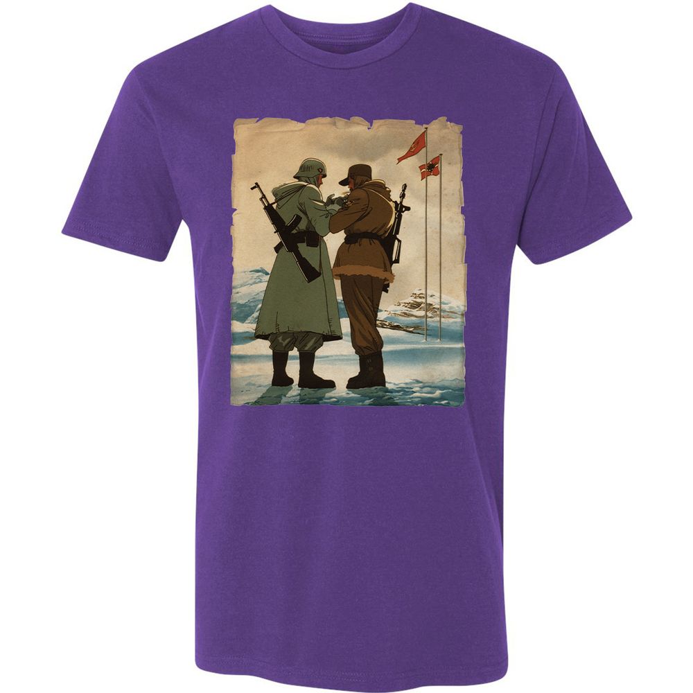 Premium Unisex T-Shirt - CLAQUN6G - Purple Rush - 7