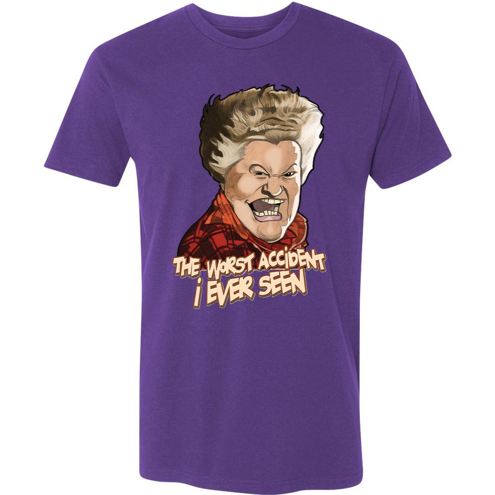 Premium Unisex T-Shirt - BMXX2NBJ - Purple Rush - 7