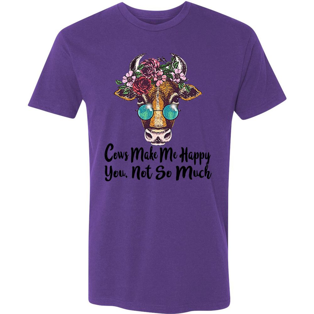 Premium Unisex T-Shirt - ZVX9FCW9 - Purple Rush - 7