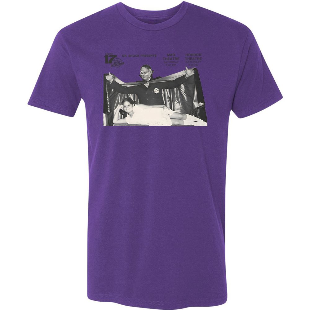 Premium Unisex T-Shirt - QR512SSQ - Purple Rush - 7