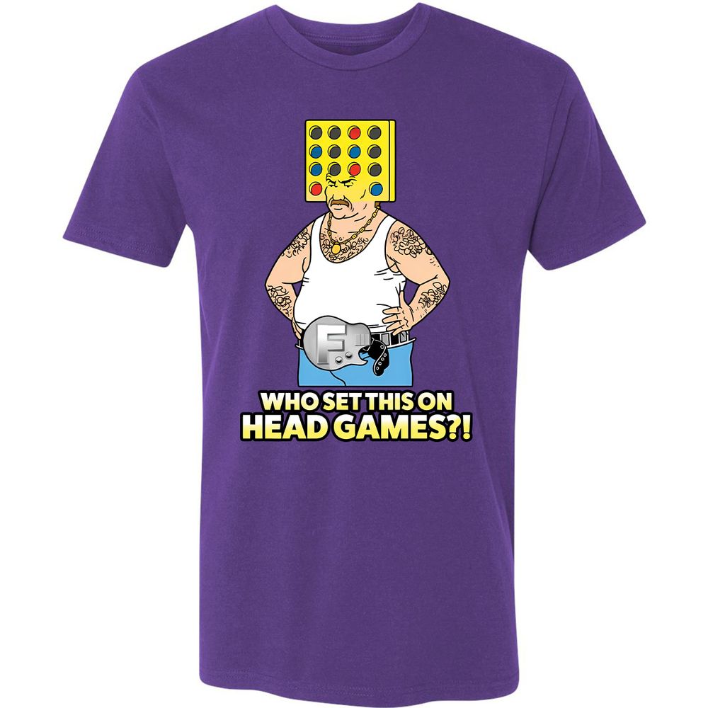Premium Unisex T-Shirt - QZR45ZZD - Purple Rush - 7