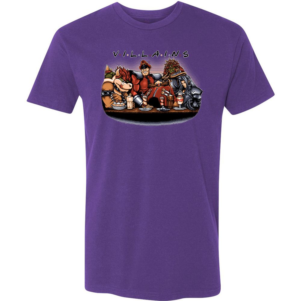 Premium Unisex T-Shirt - Q5SME8UE - Purple Rush - 7