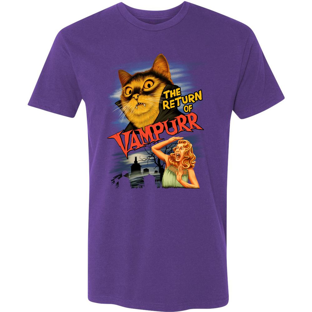 Premium Unisex T-Shirt - SQ2D35V2 - Purple Rush - 7