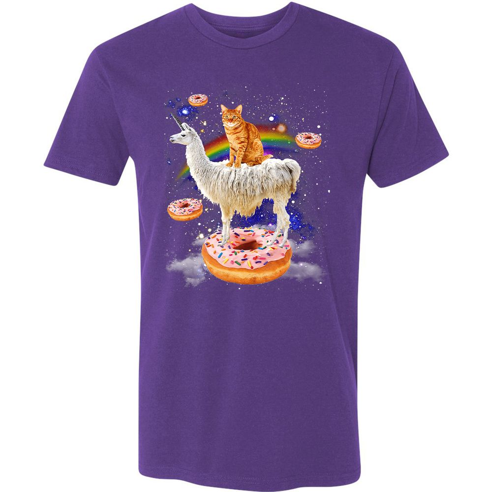 Premium Unisex T-Shirt - W67D49KE - Purple Rush - 7