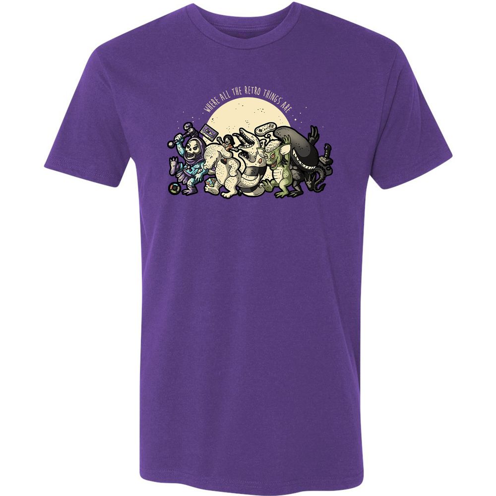 Premium Unisex T-Shirt - HHGQ5ME6 - Purple Rush - 7