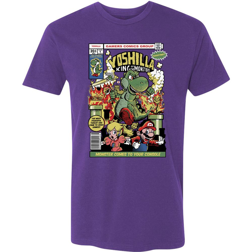 Premium Unisex T-Shirt - T6J43AFK - Purple Rush - 7