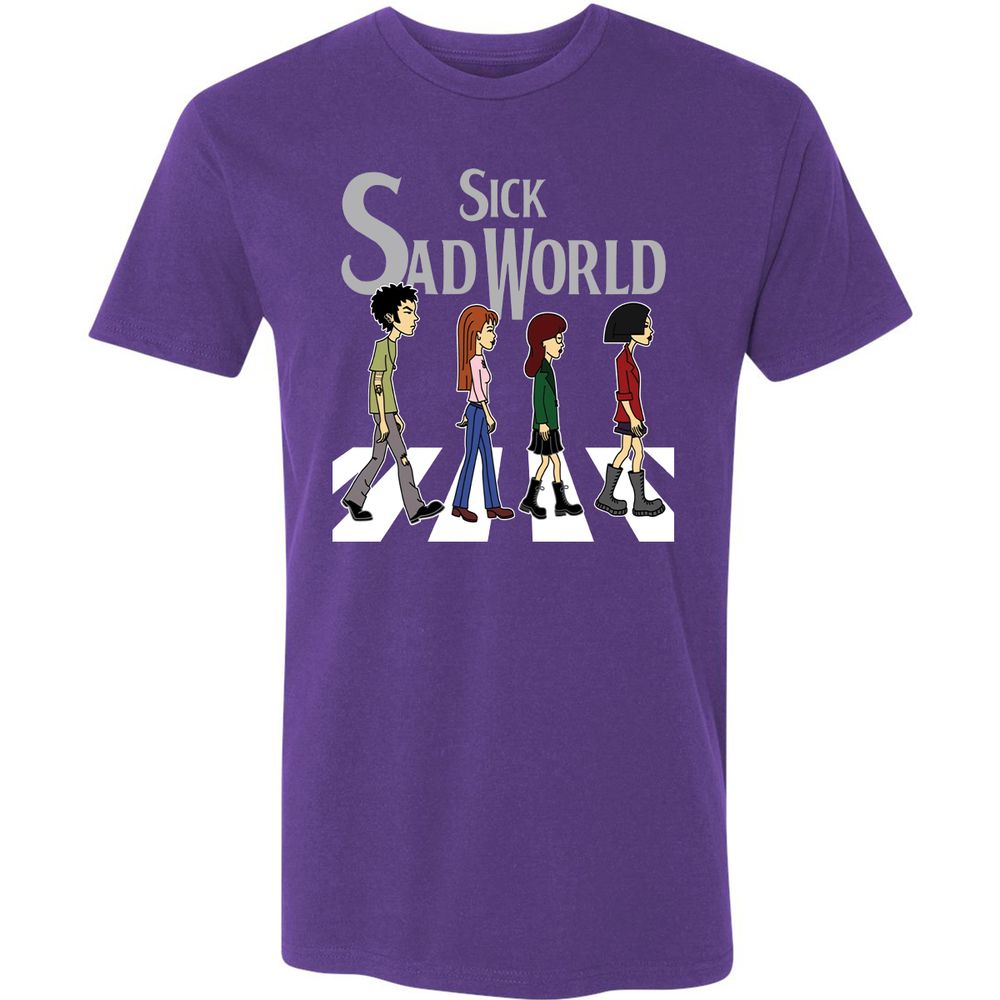 Premium Unisex T-Shirt - QANUN3RF - Purple Rush - 7