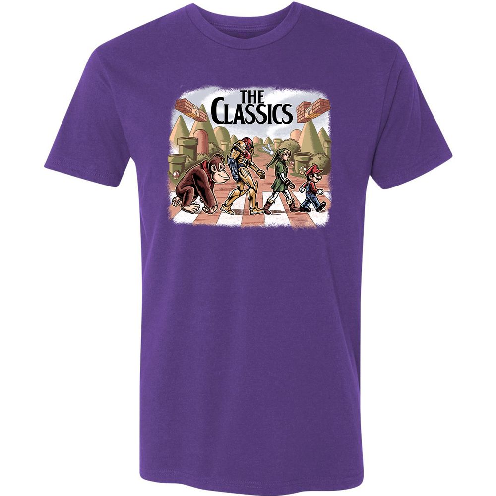 Premium Unisex T-Shirt - 9894NQF6 - Purple Rush - 7