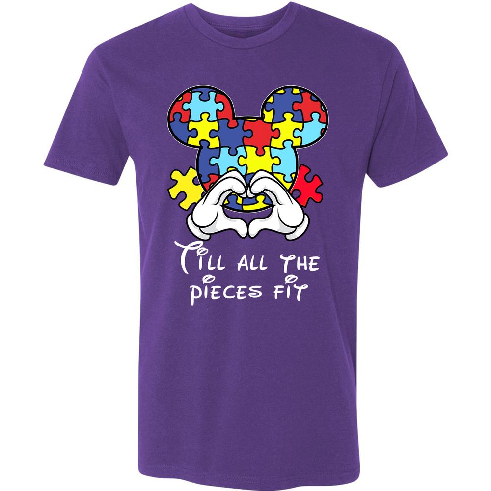 Premium Unisex T-Shirt - F6QA3T23 - Purple Rush - 7
