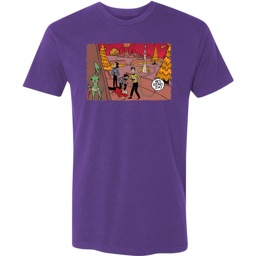 Premium Unisex T-Shirt - V2KSFDSZ - Purple Rush - 7