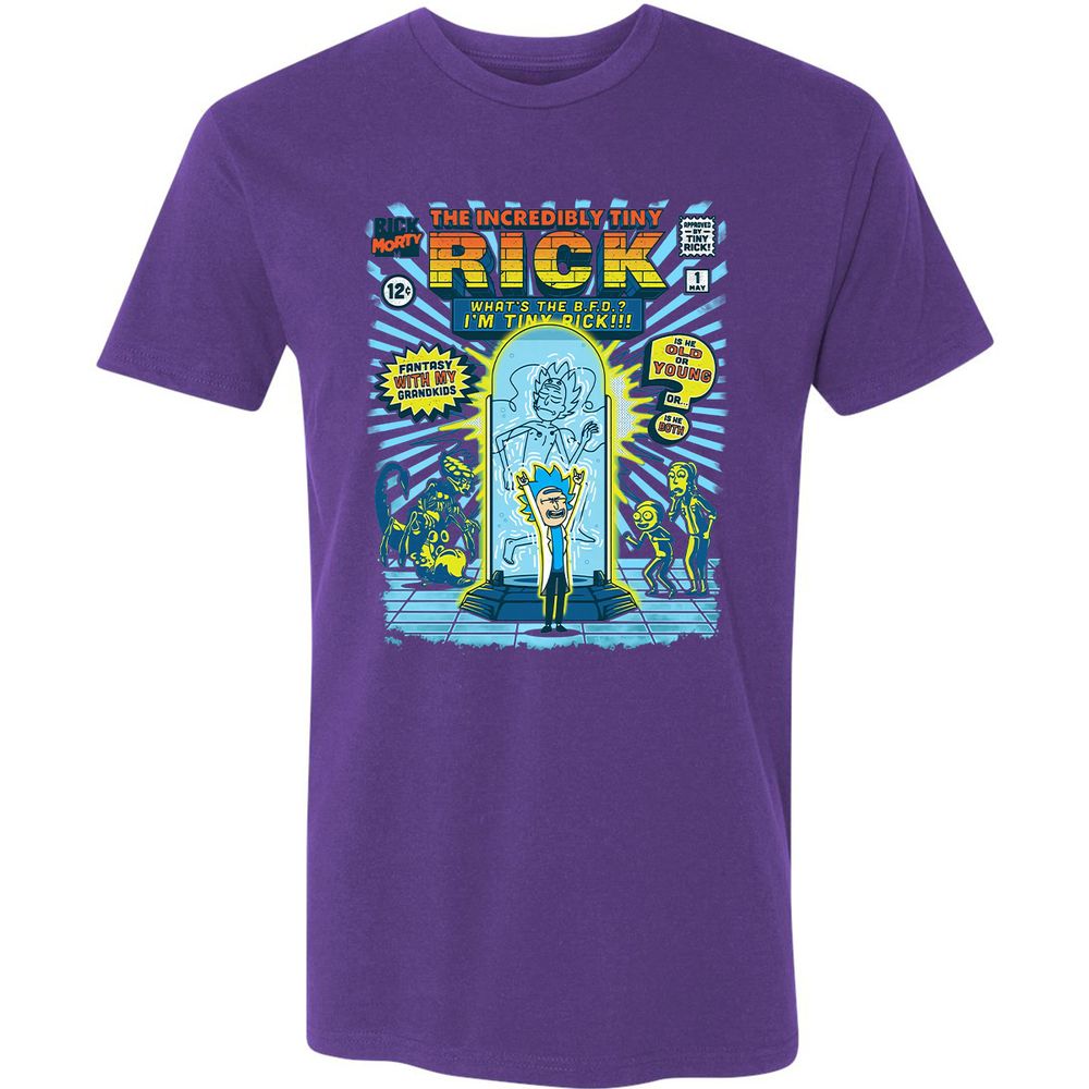 Premium Unisex T-Shirt - WLPQGKHW - Purple Rush - 7