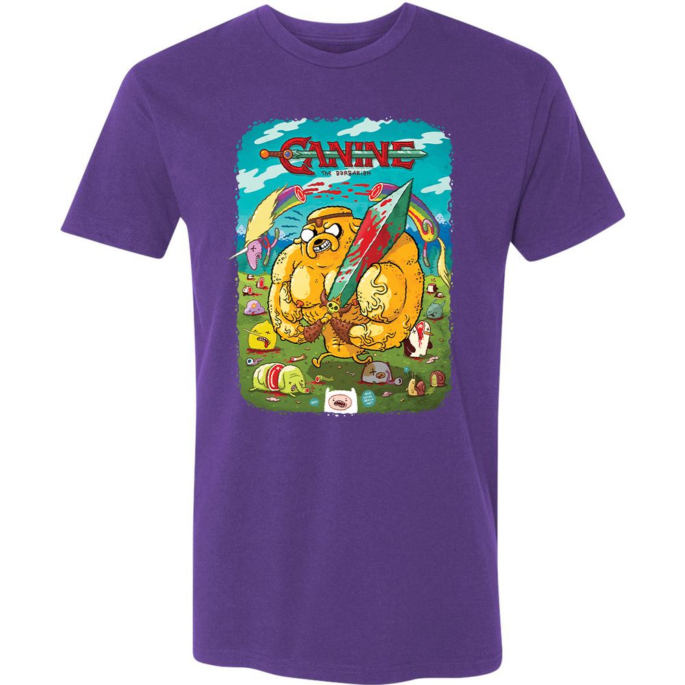 Premium Unisex T-Shirt - V5L4E9SK - Purple Rush - 7