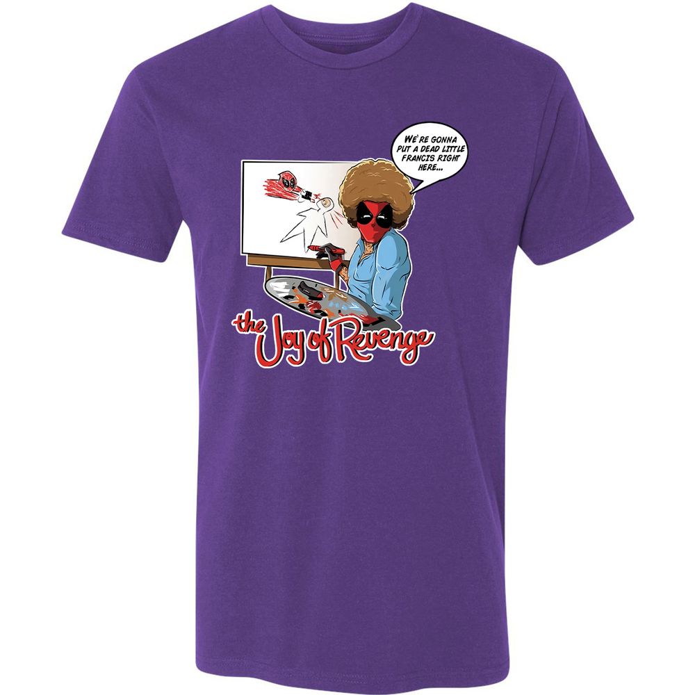 Premium Unisex T-Shirt - 5GQU735T - Purple Rush - 7