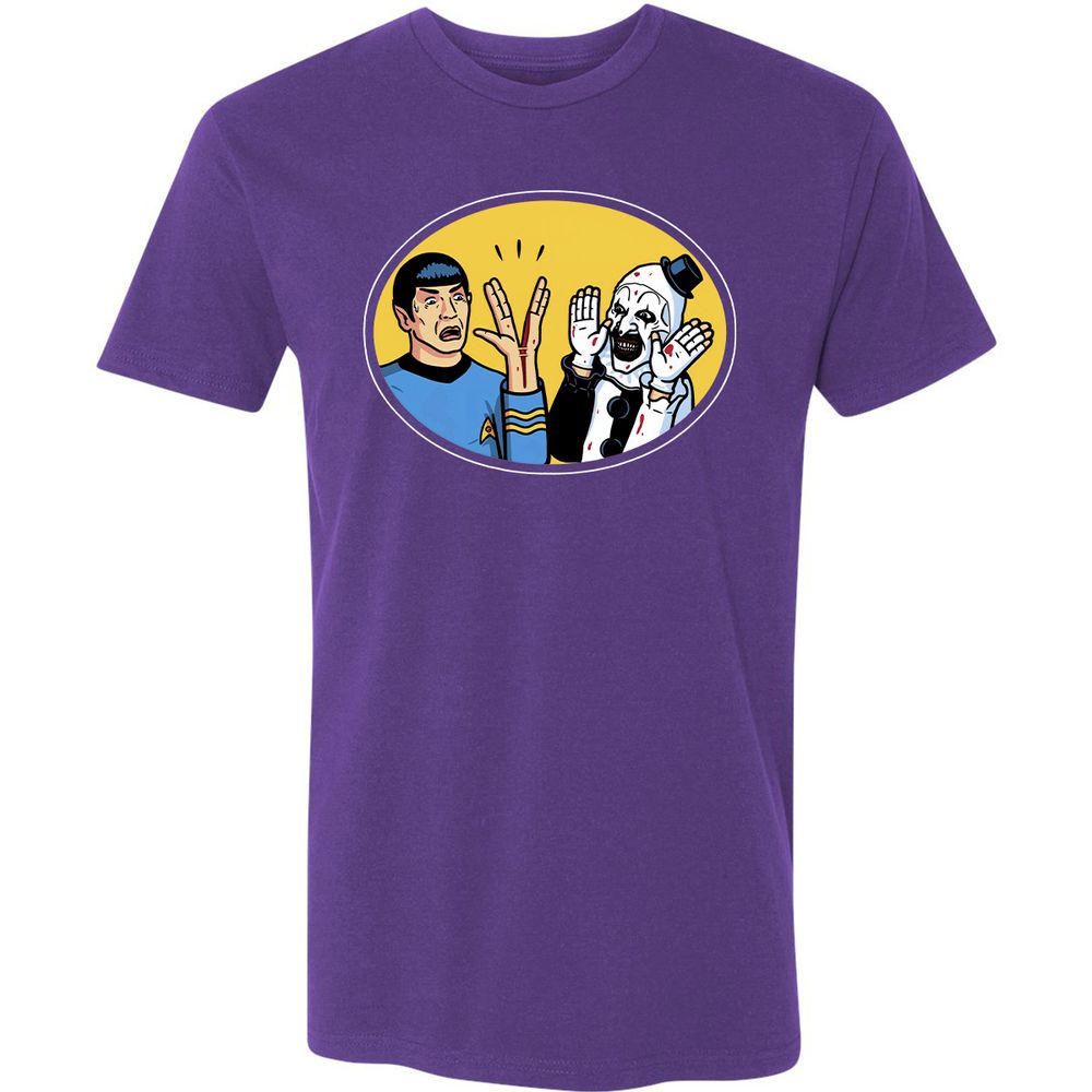 Premium Unisex T-Shirt - THSNKXLN - Purple Rush - 7