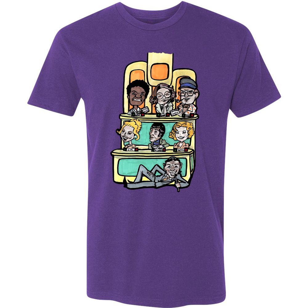 Premium Unisex T-Shirt - EEFFNKDL - Purple Rush - 7
