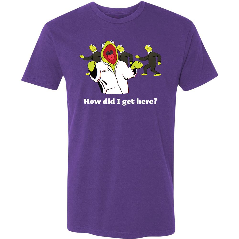 Premium Unisex T-Shirt - B4G8BU9U - Purple Rush - 7