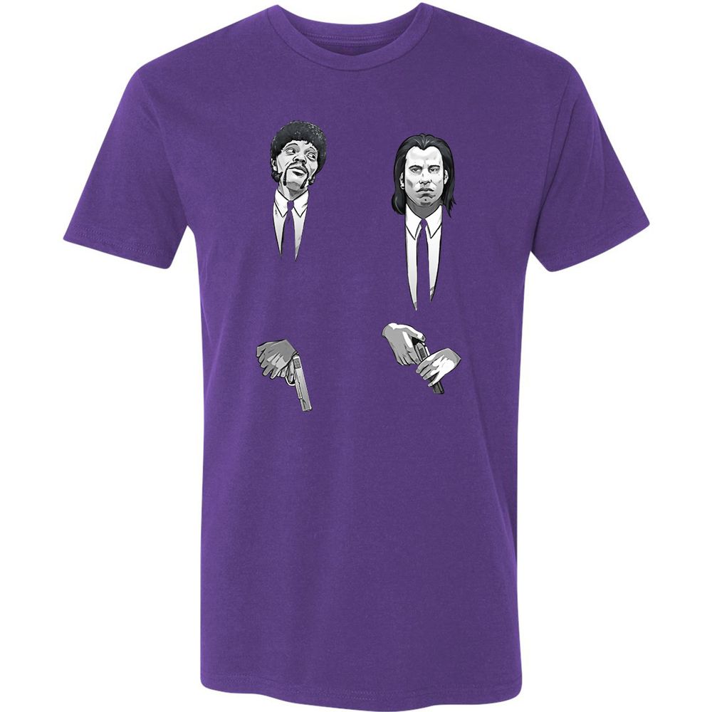 Premium Unisex T-Shirt - 8FAMU3D4 - Purple Rush - 7