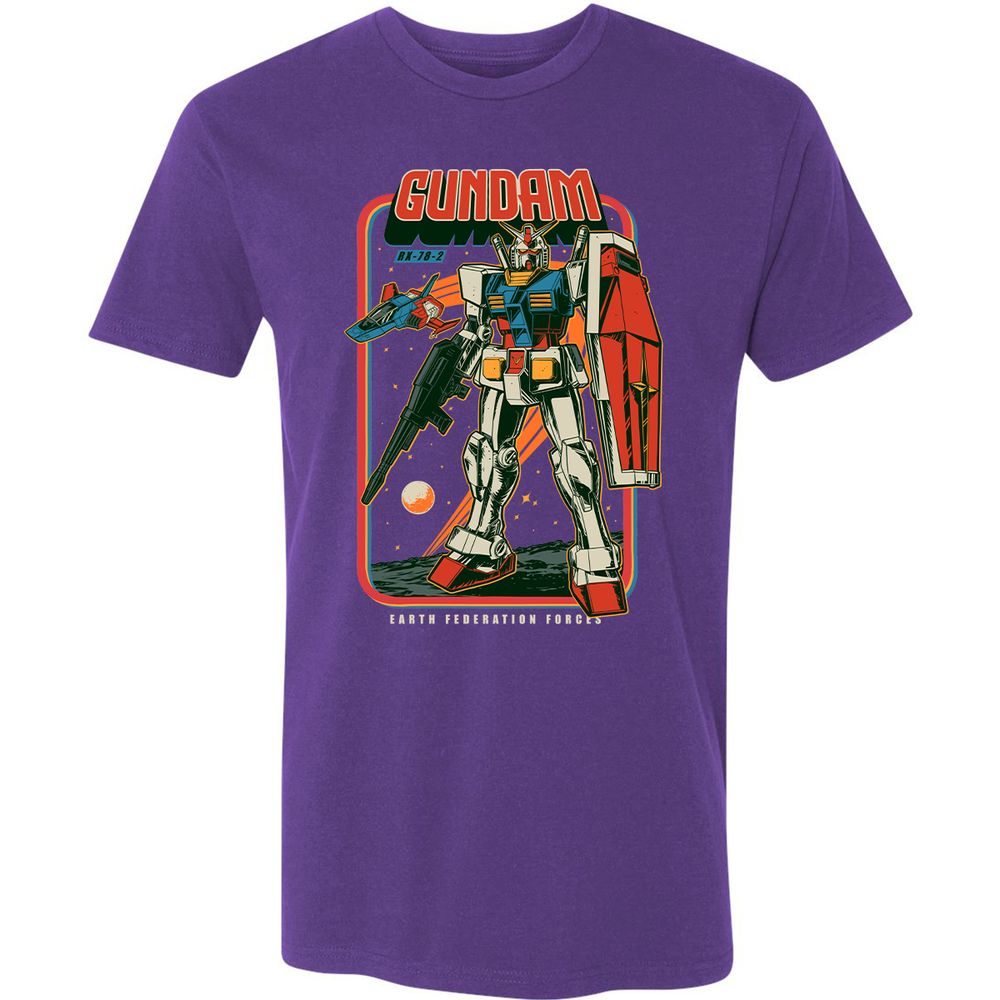 Premium Unisex T-Shirt - 5GLT1124 - Purple Rush - 7