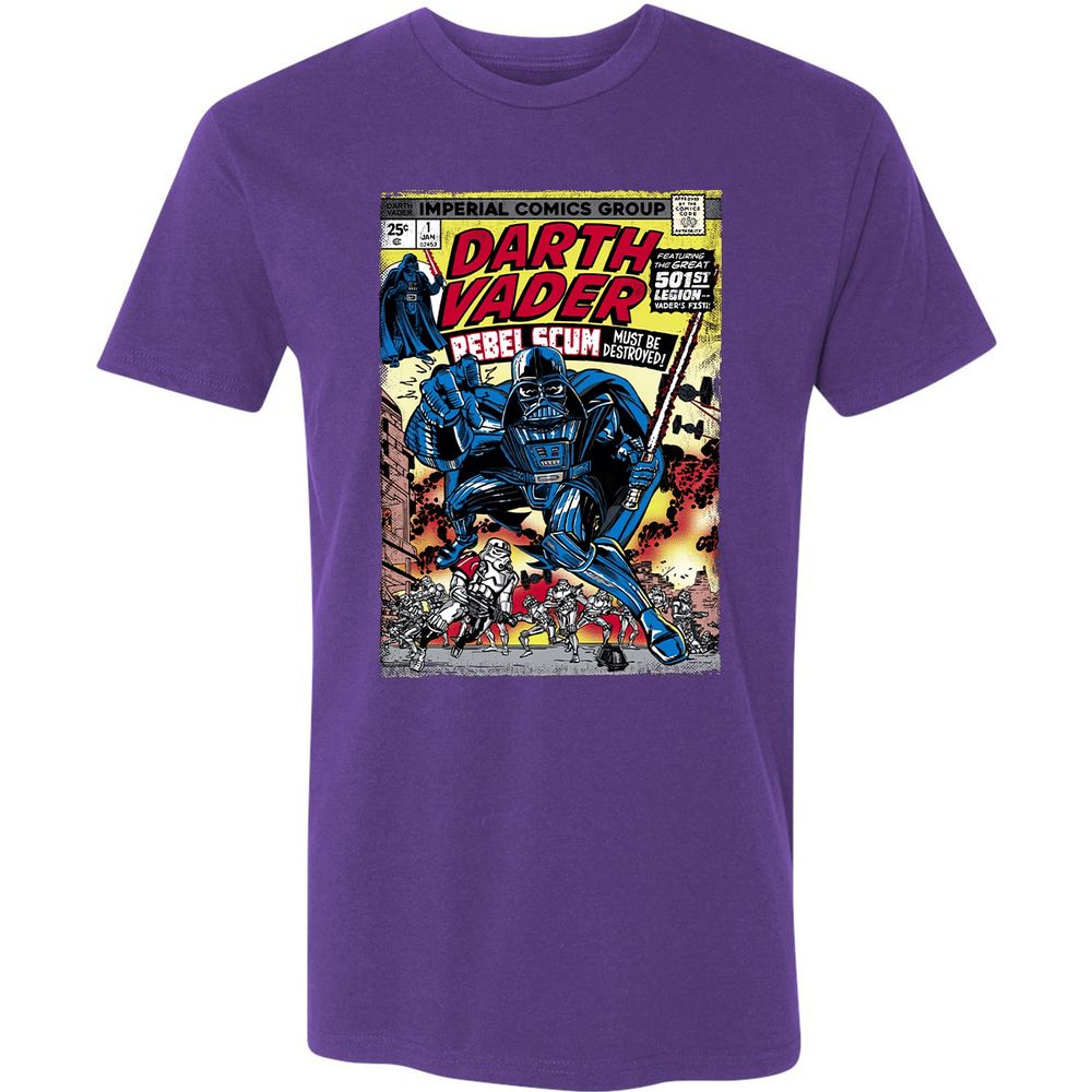 Premium Unisex T-Shirt - E4KDBBK1 - Purple Rush - 7