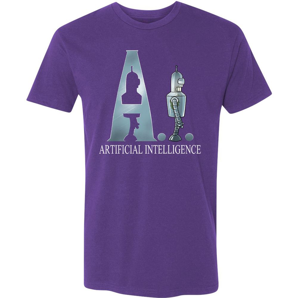 Premium Unisex T-Shirt - J7N965ET - Purple Rush - 7