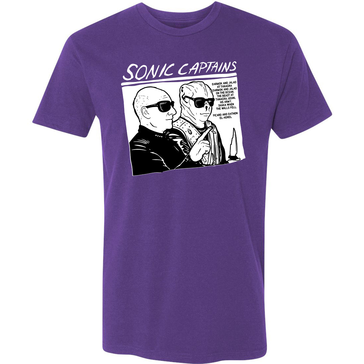 Premium Unisex T-Shirt - YJ7QEXHM - Purple Rush - 7