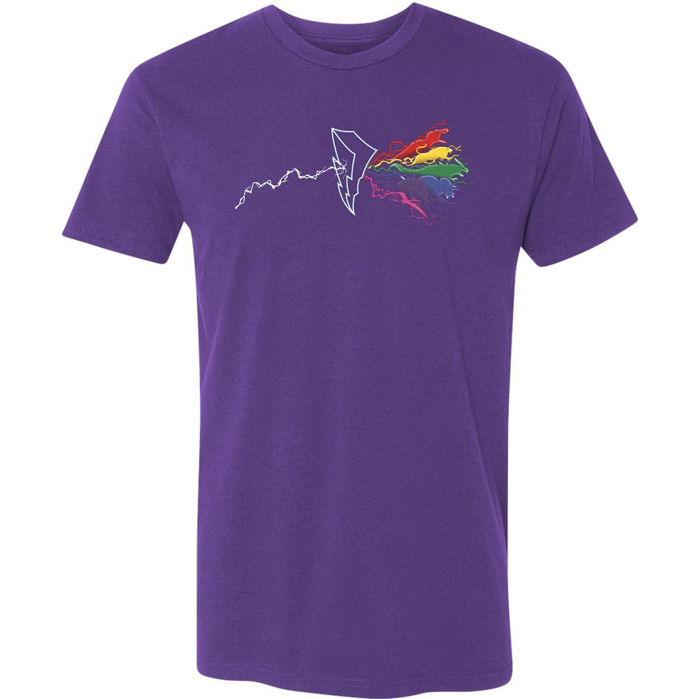 Premium Unisex T-Shirt - D85BCJAZ - Purple Rush - 7