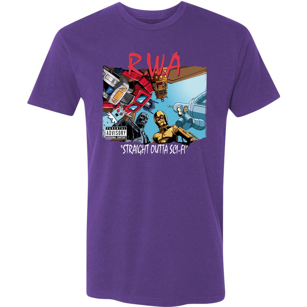 Premium Unisex T-Shirt - 3EBP45DR - Purple Rush - 7