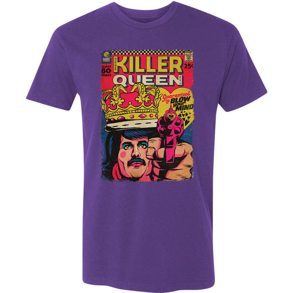 Premium Unisex T-Shirt - 668NNS4Z - Purple Rush - 7