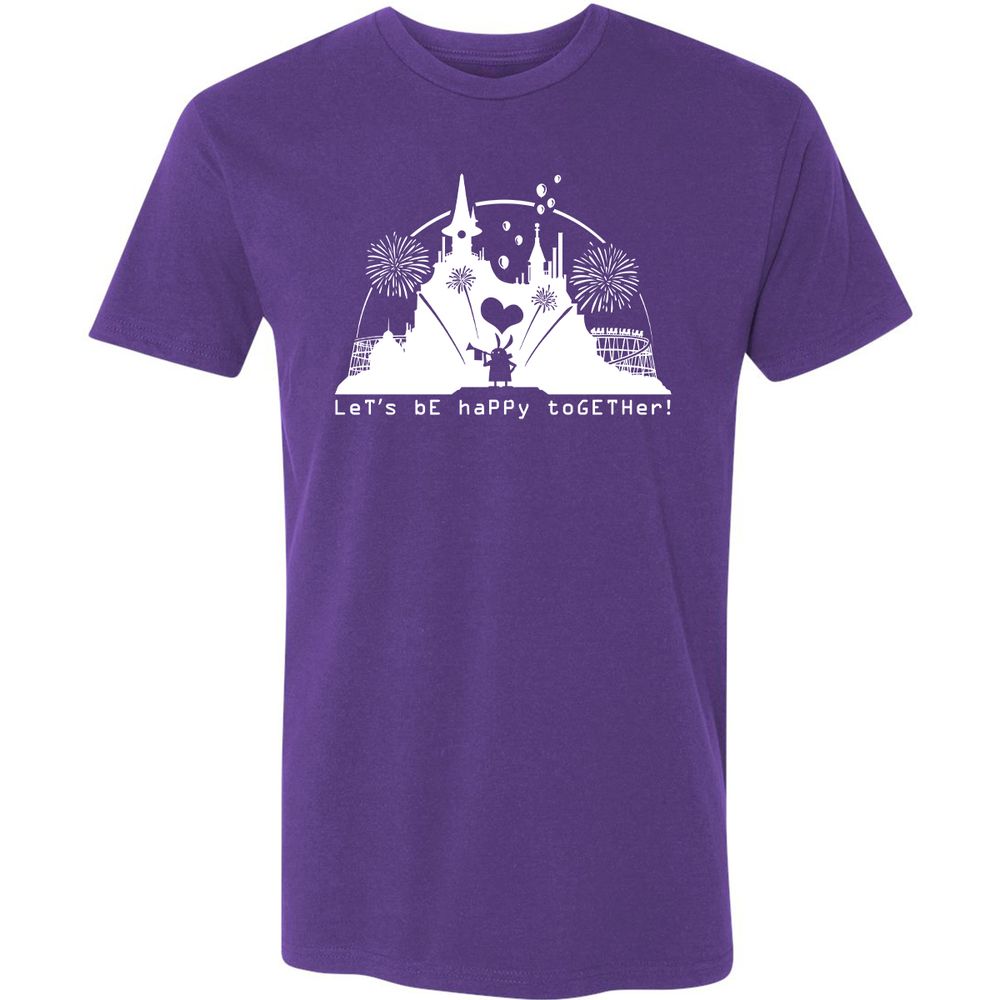 Premium Unisex T-Shirt - WUPT5QLX - Purple Rush - 7