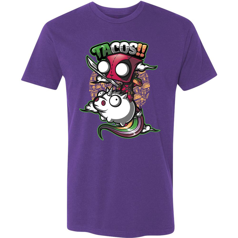 Premium Unisex T-Shirt - KMK3VBP7 - Purple Rush - 7