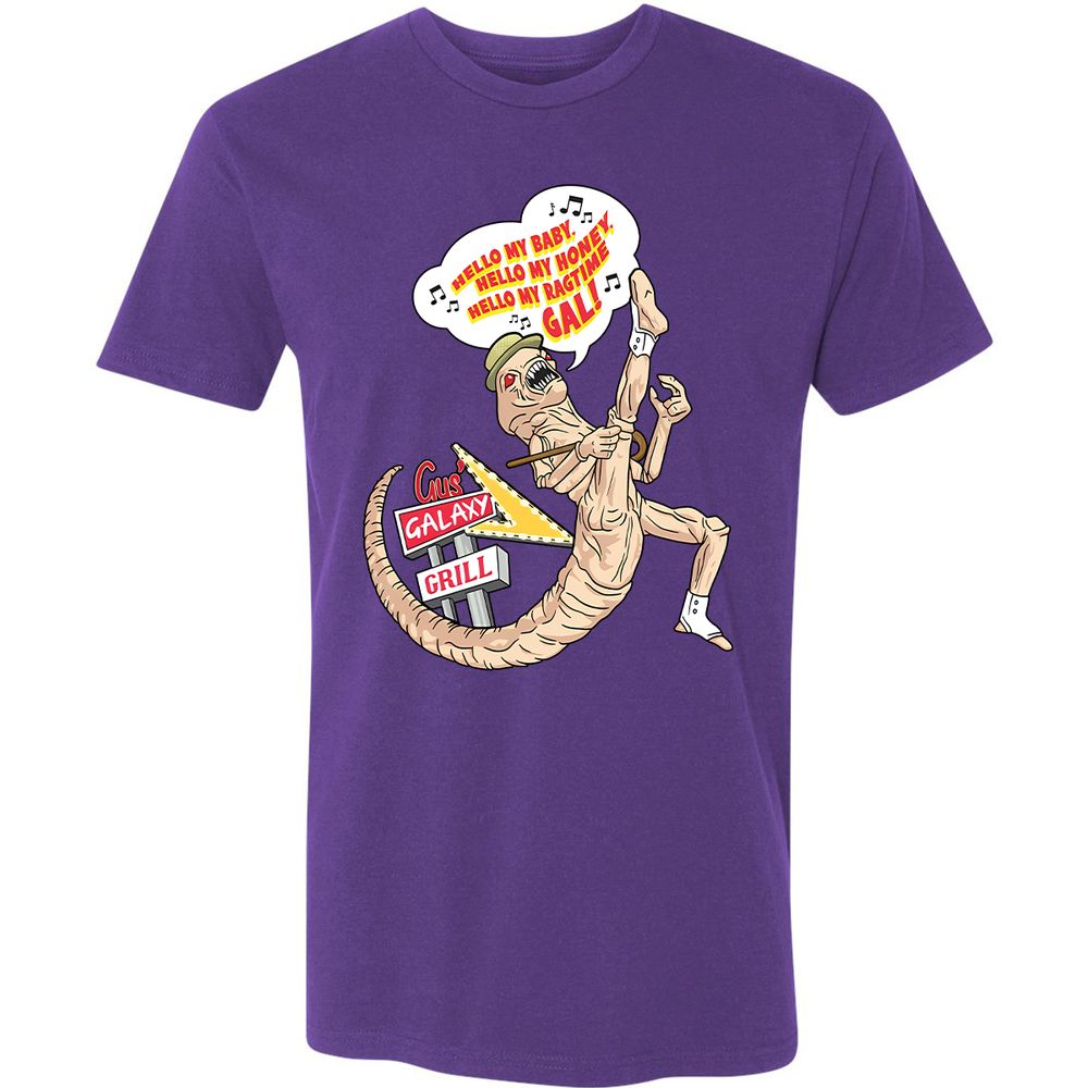 Premium Unisex T-Shirt - AFGL8YQV - Purple Rush - 7