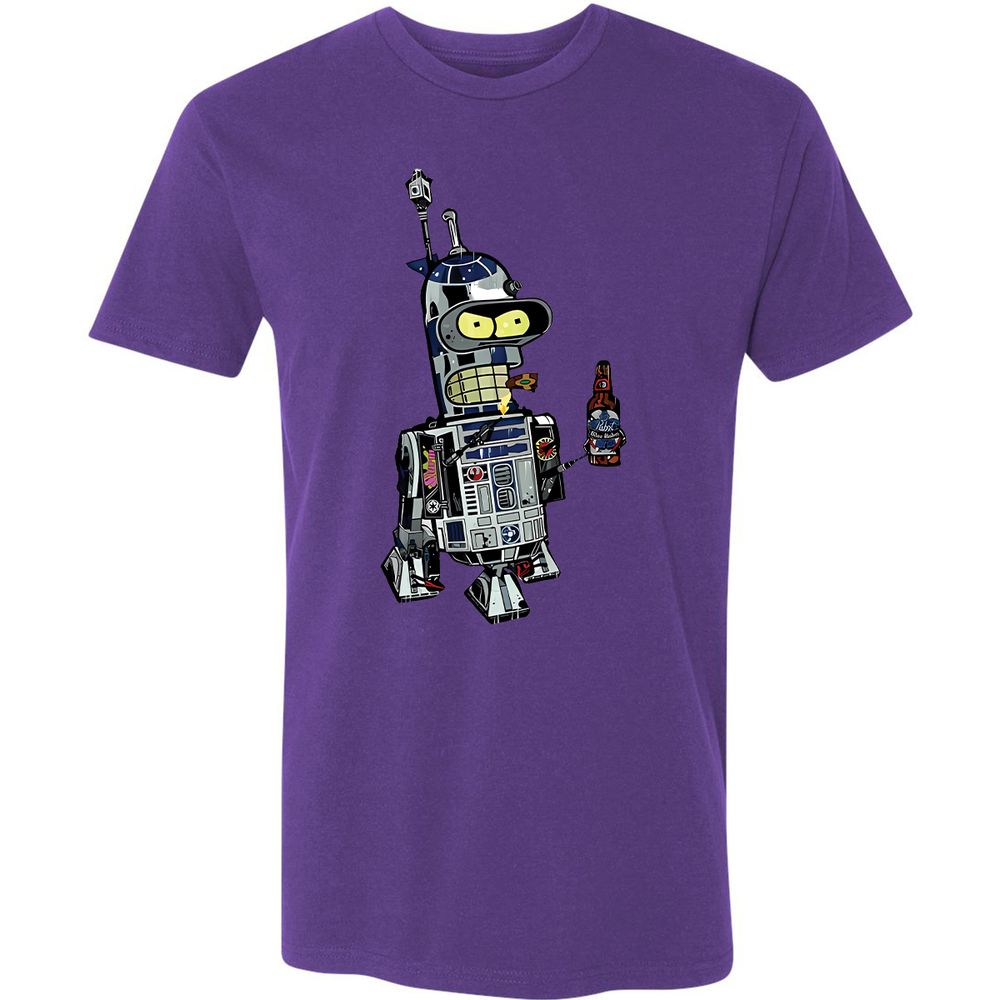 Premium Unisex T-Shirt - QJS2HFVV - Purple Rush - 7