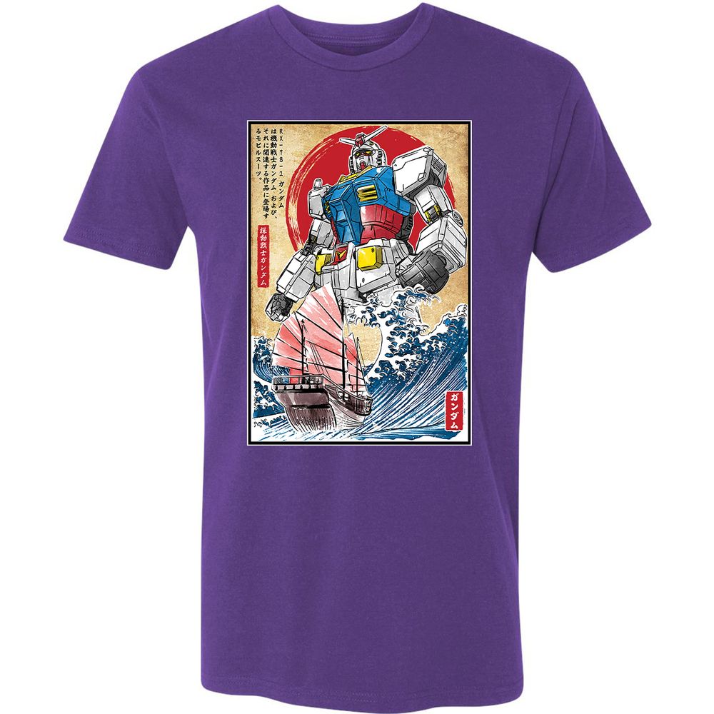 Premium Unisex T-Shirt - HFVVESTA - Purple Rush - 7