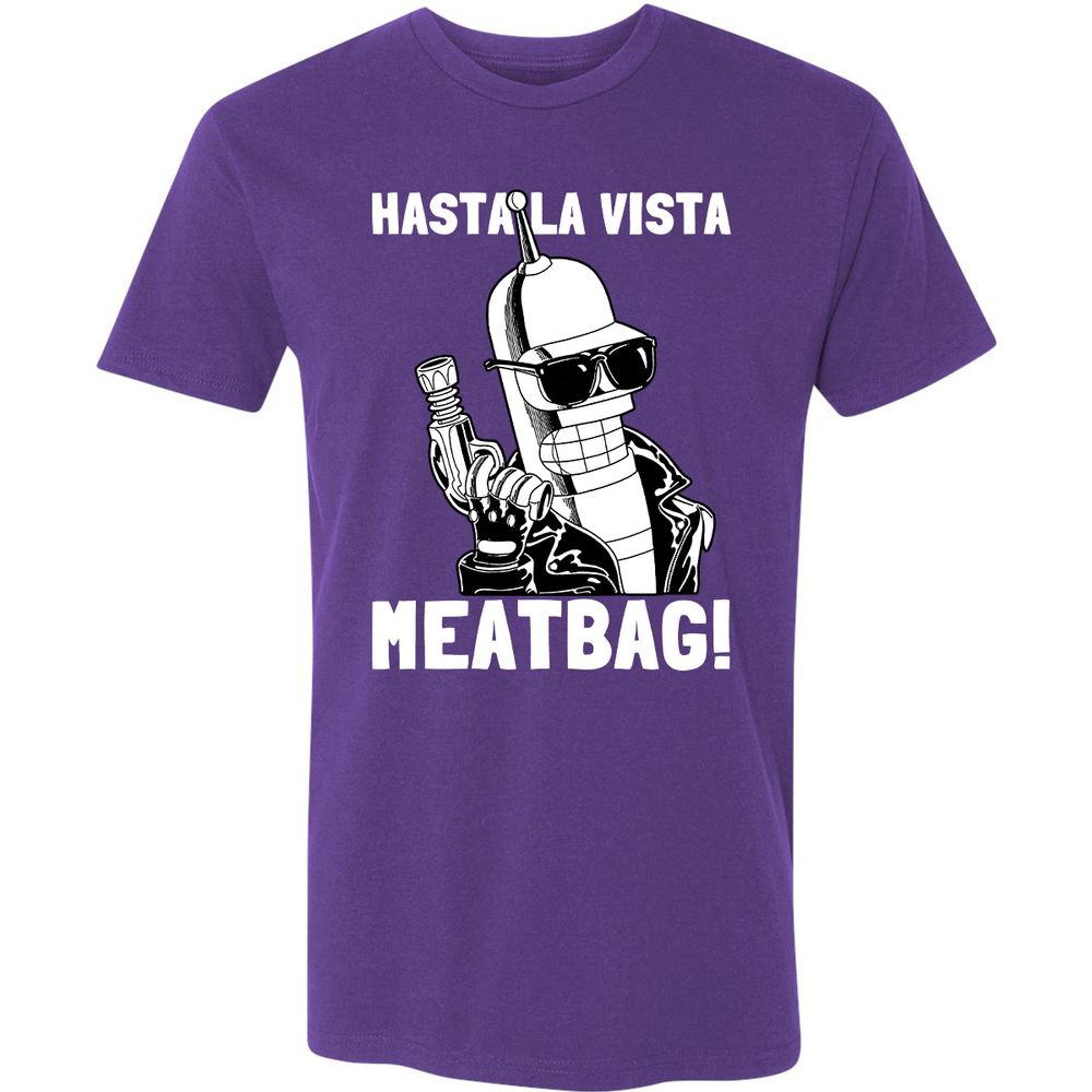 Premium Unisex T-Shirt - F45A4N25 - Purple Rush - 7