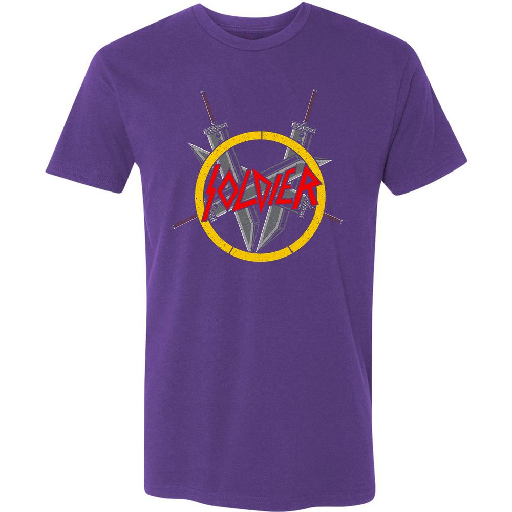 Premium Unisex T-Shirt - PRE29Q9G - Purple Rush - 7