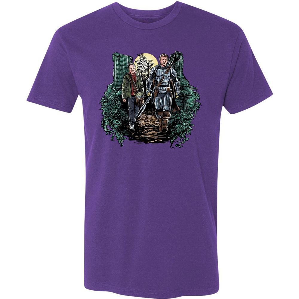 Premium Unisex T-Shirt - 6FRH379J - Purple Rush - 7