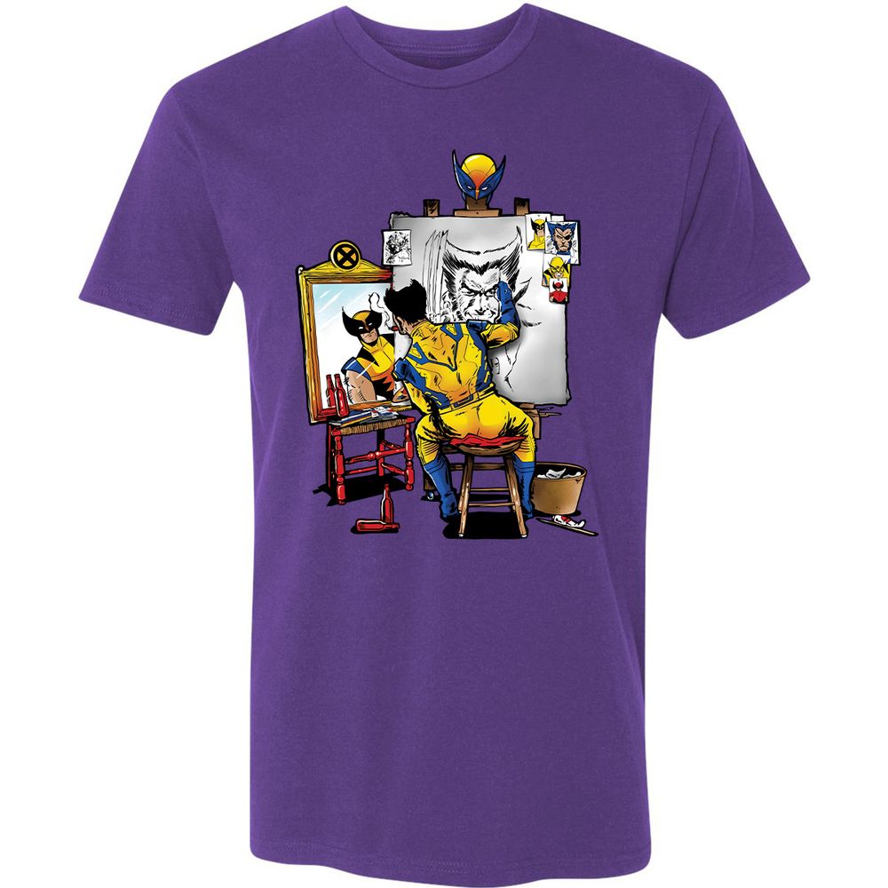 Premium Unisex T-Shirt - VQ85CY34 - Purple Rush - 7