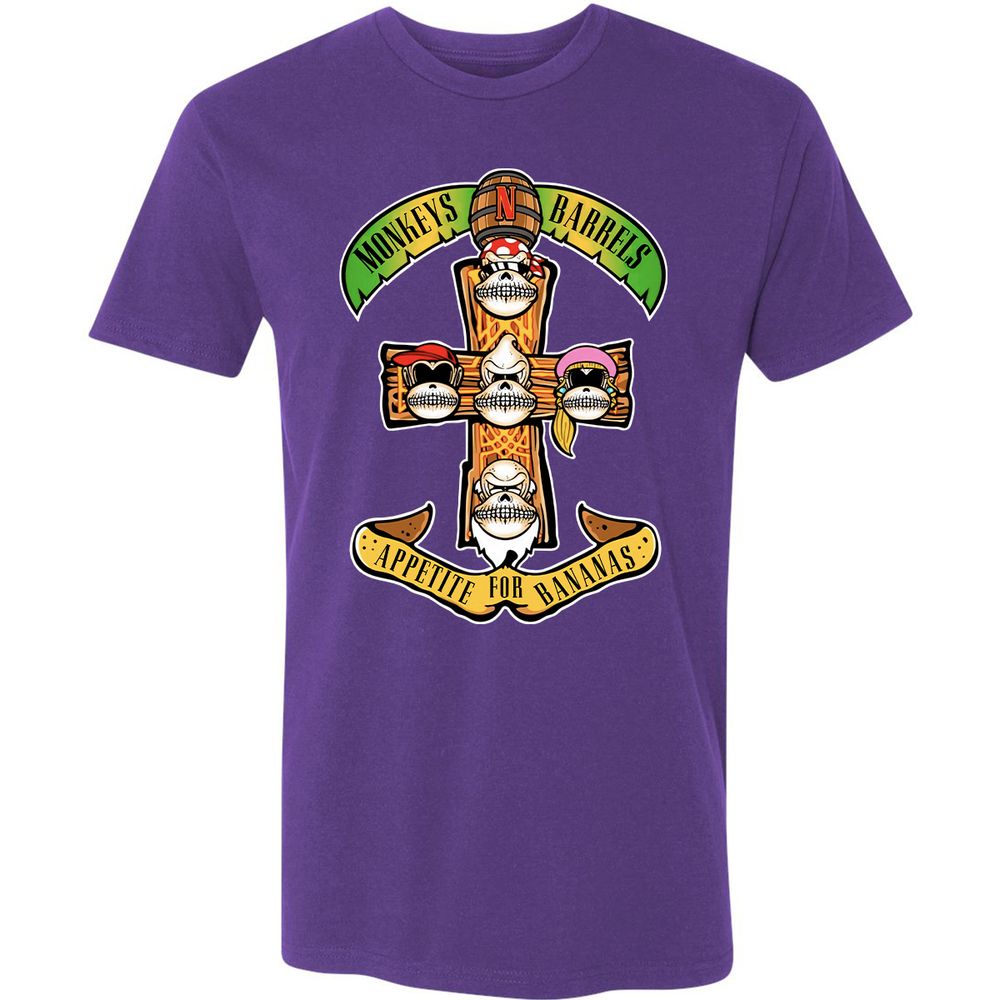 Premium Unisex T-Shirt - DJM6W3BC - Purple Rush - 7