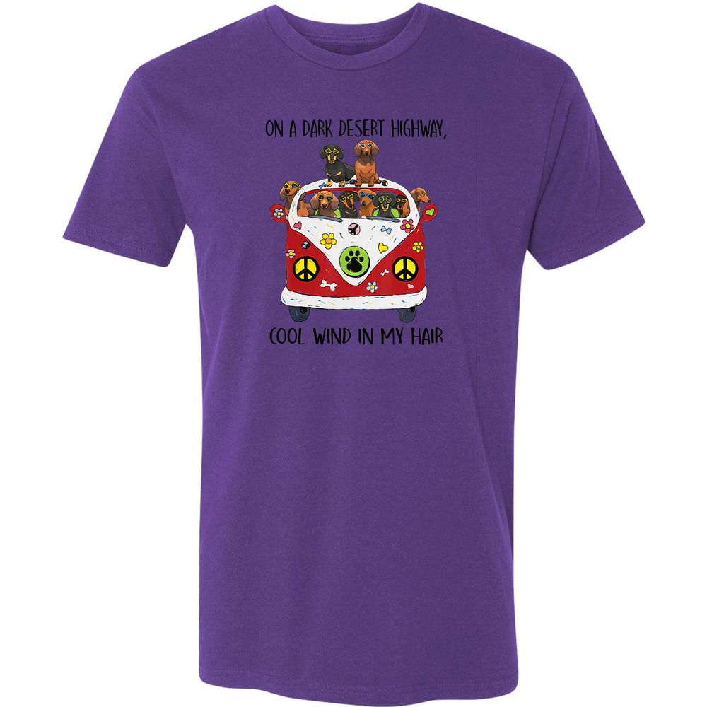 Premium Unisex T-Shirt - 7HAXTJNC - Purple Rush - 7