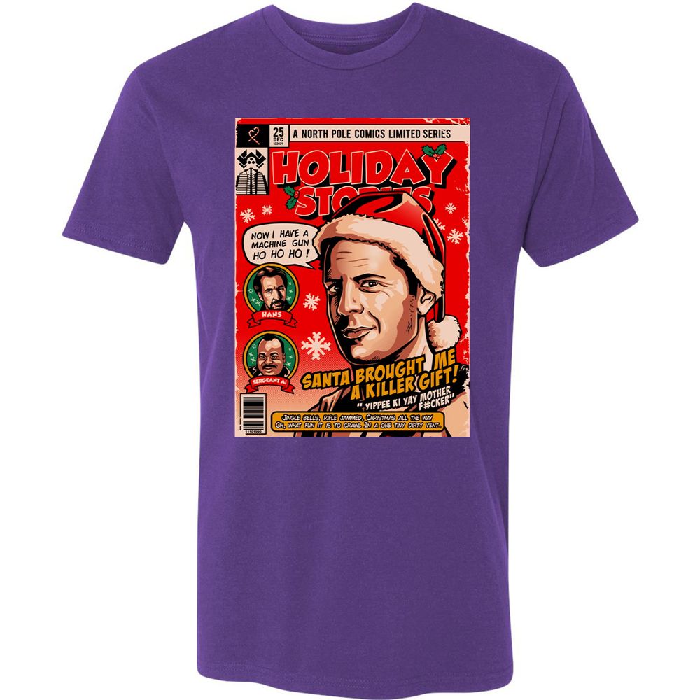 Premium Unisex T-Shirt - HXHFPLB1 - Purple Rush - 7